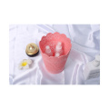 Household Simple Living Room Lace Hollow Out Plastic Bedroom Kitchen Bathroom Toilet Paper Basket